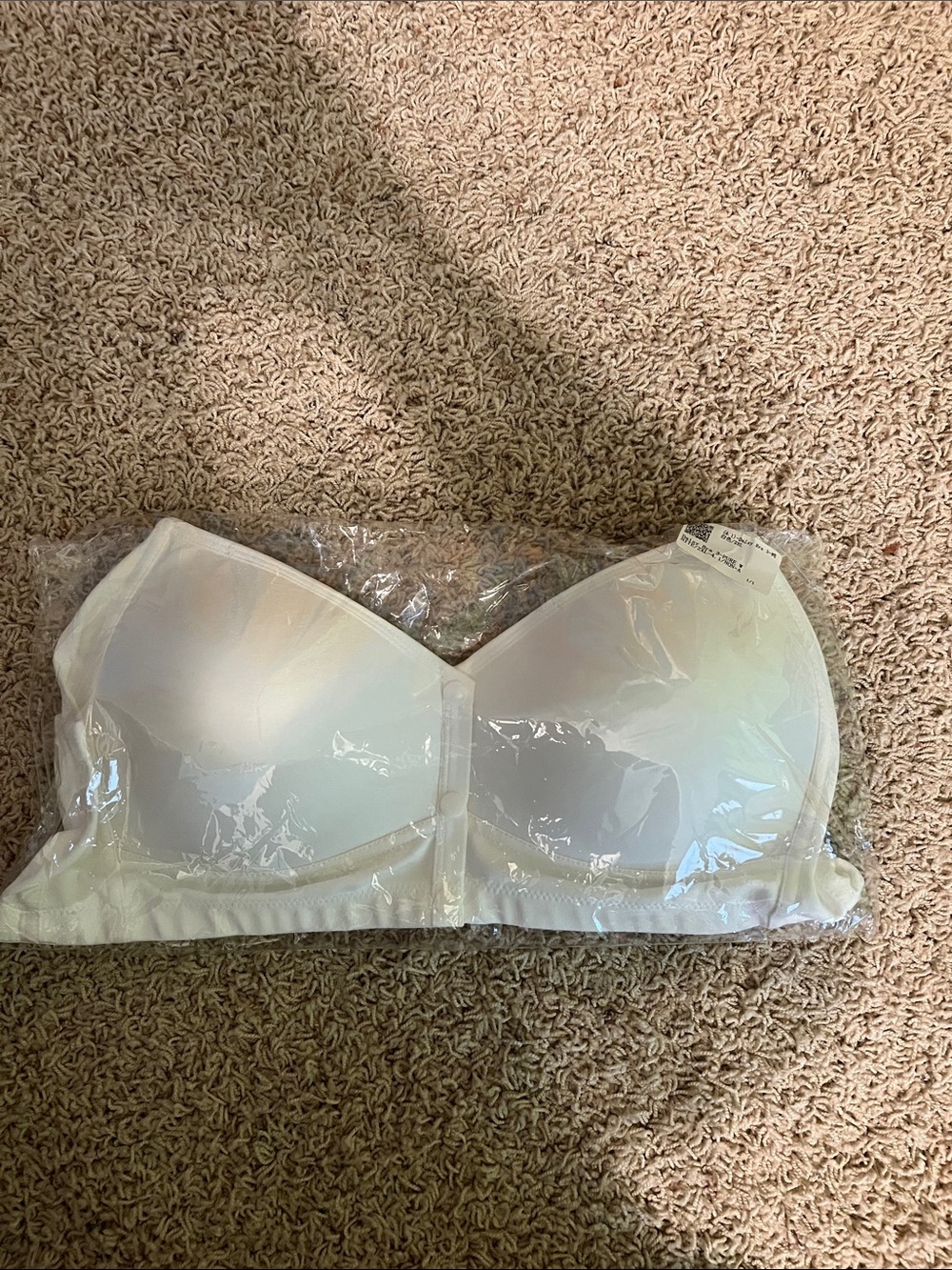NEW Front Close White Bra - Comfortable Everyday Support 2XL
